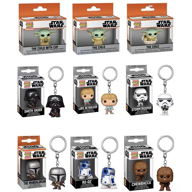 FUNKO POP Star-Wars Keychain